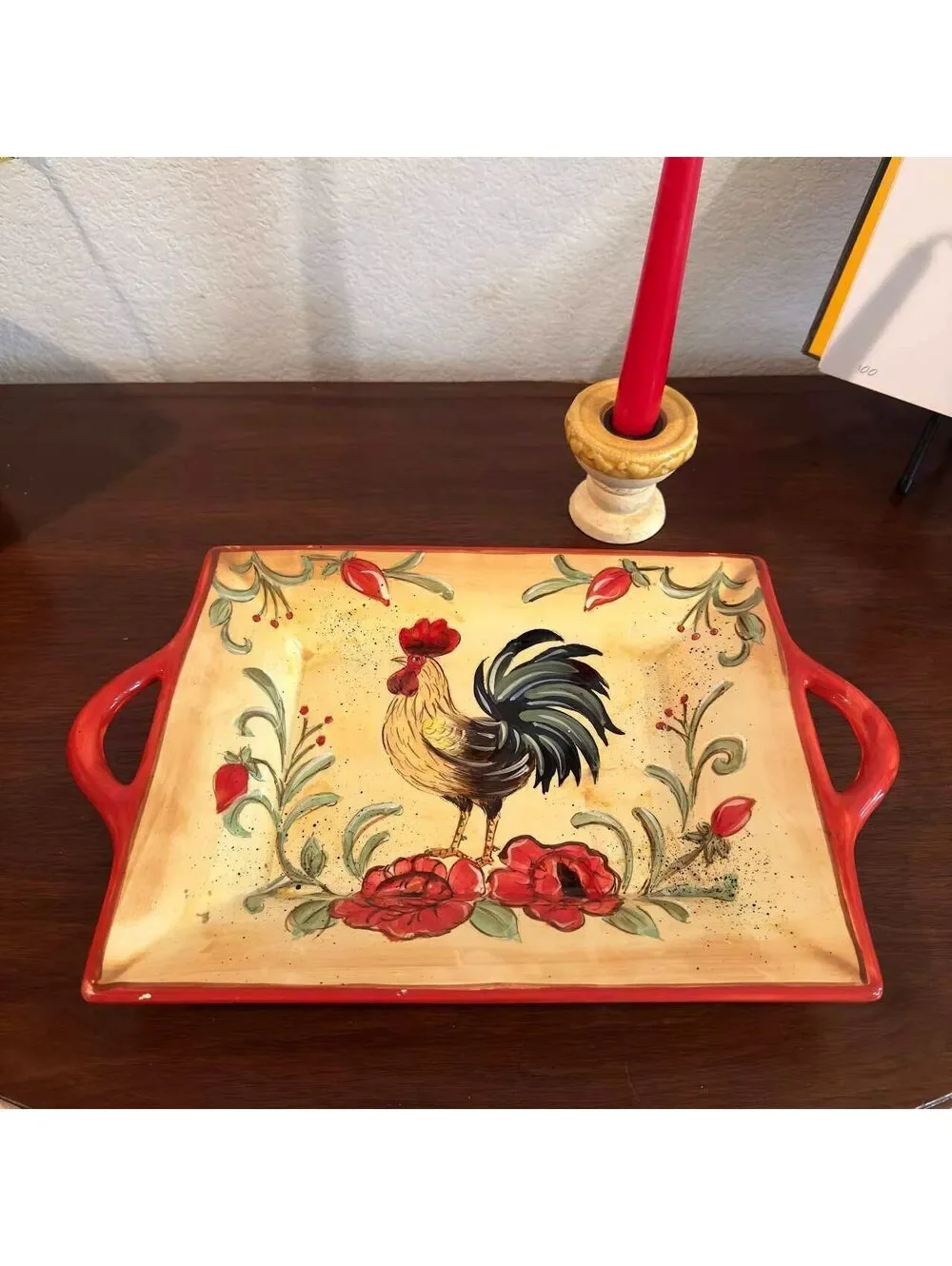 Honey Poppy Rooster 13.5